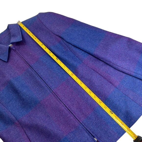 TRIONA DESIGN DONEGAL HANDWOVEN IRELAND WOOL ZIPPERED JACKET - Picture 10 of 12